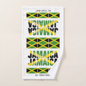 Patriotic JAMAICA JAMAICA Bad Handdoek (Handdoek)