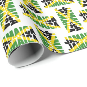 Patriotic JAMAICA JAMAICA Cadeaupapier