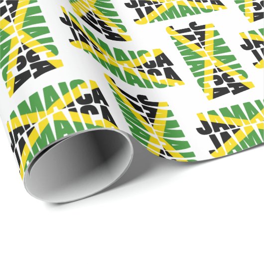 Patriotic JAMAICA JAMAICA Cadeaupapier (Rol Hoek)