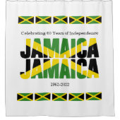 Patriotic JAMAICA JAMAICA Douchegordijn (Voorkant)