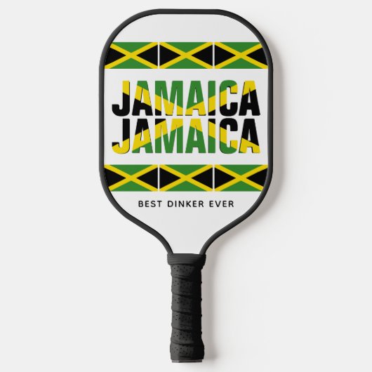 Patriotic JAMAICA JAMAICA Pickleball Paddle (Voorkant)