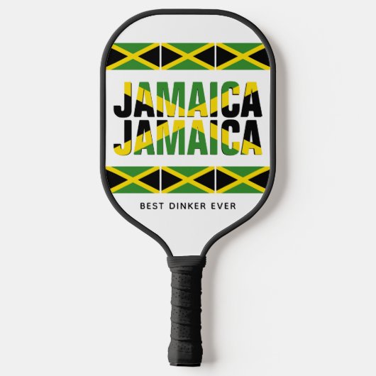 Patriotic JAMAICA JAMAICA Pickleball Paddle (Achterkant)