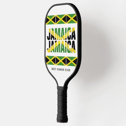 Patriotic JAMAICA JAMAICA Pickleball Paddle (Links)