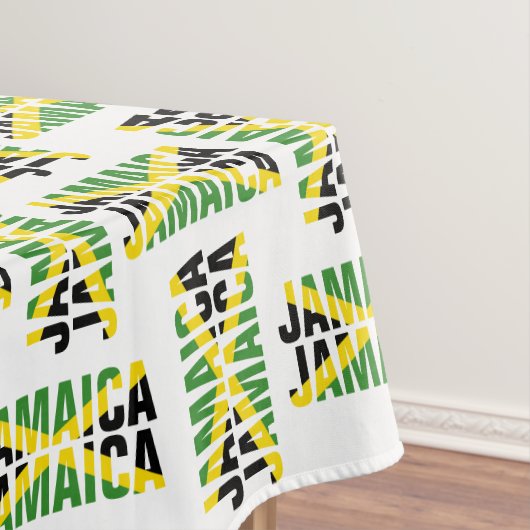 Patriotic JAMAICA JAMAICA Tafelkleed (Voorbeeld)