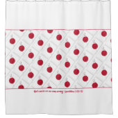 Patriotic JAPANESE FLAG Douchegordijn (Voorkant)