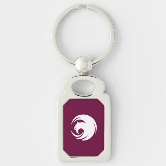 Patriotic keychain with Flag of Phoenix City (Voorkant)