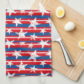 Patriotic Kitchen Towel Theedoek (Quarter Fold)