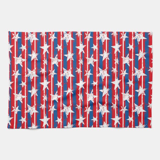 Patriotic Kitchen Towel Theedoek (Horizontaal)