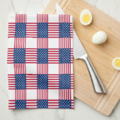 Patriotic Kitchen Towel Theedoek (Quarter Fold)