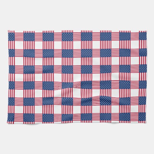 Patriotic Kitchen Towel Theedoek (Horizontaal)