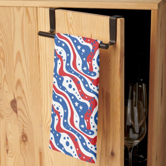 Patriotic Kitchen Towel Theedoek (Derde Gevouwen)