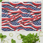 Patriotic Kitchen Towel Theedoek (Gevouwen)
