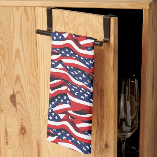 Patriotic Kitchen Towel Theedoek (Derde Gevouwen)