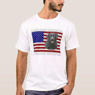 Patriotic Labrador Retriever T-shirt