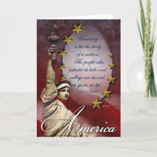 Patriotic Liberty America Kaart