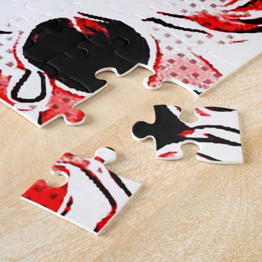 Patriotic Lily Legpuzzel (Zijkant)