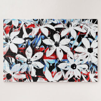 Patriotic Lily Legpuzzel