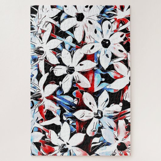 Patriotic Lily Legpuzzel (Verticaal)