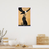  Patriotic Lion en Eagle America Poster (Keuken)