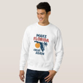 Patriotic “Make Florida Great Again” Design Trui (Voorkant volledig)