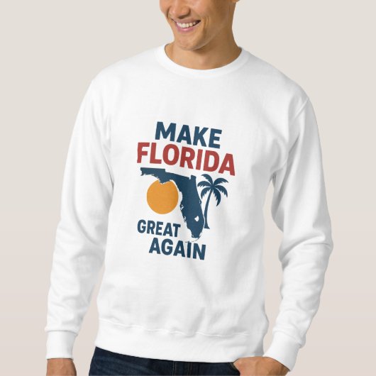 Patriotic “Make Florida Great Again” Design Trui (Voorkant)