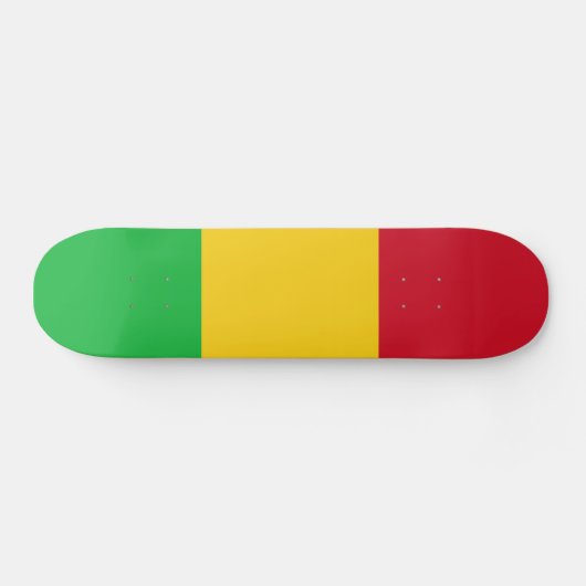 Patriotic Mali Flag Persoonlijk Skateboard (Horizontaal)