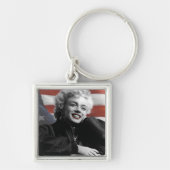 Patriotic Marilyn Sleutelhanger (Voorkant)