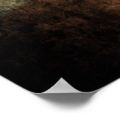 Patriotic New York Skyline  Amerikaanse vlag Poster (Hoek)