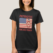 Patriotic Pancake Maker Waffle Flapjack Pancake Ma T-shirt (Voorkant)
