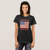 Patriotic Pancake Maker Waffle Flapjack Pancake Ma T-shirt (Voorkant volledig)