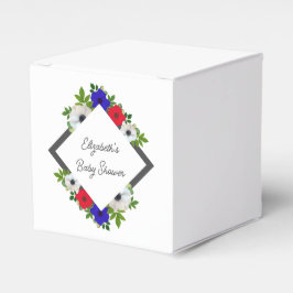 Patriotic Panda Anemone Baby shower Bedankdoosjes