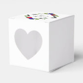 Patriotic Panda Anemone Baby shower Bedankdoosjes (Voorkant Zijde)