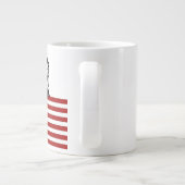 Patriotic Panda Grote Koffiekop (Achterkant)