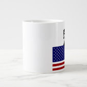 Patriotic Panda Grote Koffiekop (Voorkant)