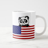 Patriotic Panda Grote Koffiekop (Rechts)