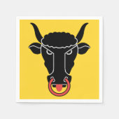 Patriotic paper napkins with flag of Uri, Swiss Servet (Voorkant)