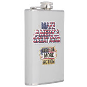 Patriotic Peace Decal Heupfles (Rechts)