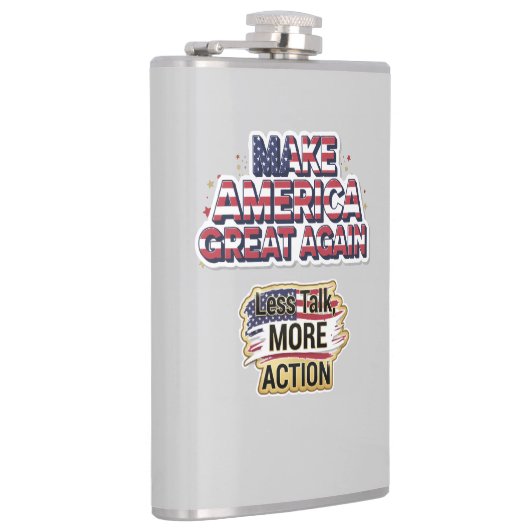 Patriotic Peace Decal Heupfles (Rechts)