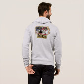 Patriotic Peace Decal Hoodie (Achterkant volledig)