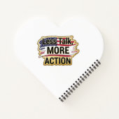 Patriotic Peace Decal Notitieboek (Achterkant)