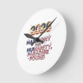 Patriotic Peace Decal Ronde Klok (Hoek)