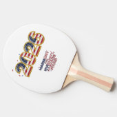 Patriotic Peace Decal Tafeltennisbatje (Zijkant)