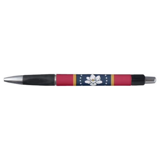 Patriotic Pen with flag of Mississippi, USA (Voorkant)