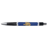 Patriotic Pen with flag of Quebec City, Canada (Voorkant)