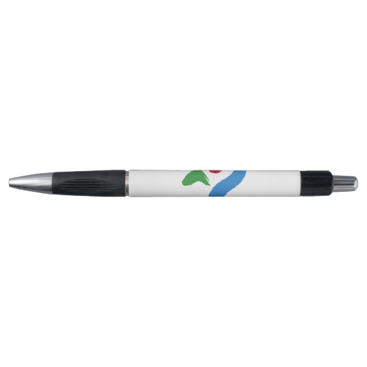 Patriotic Pen with flag of Seoul, South Korea (Voorkant)