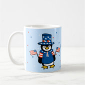Patriotic Penguin Koffiemok (Links)
