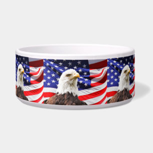 Patriotic Pet Bowl Voerbakje