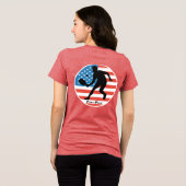 Patriotic Pickleball T-shirt van Pickle Peace (Achterkant volledig)