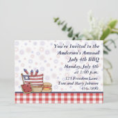 Patriotic Picnic Kaart (Staand voorkant)