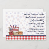 Patriotic Picnic Kaart (Voorkant / Achterkant)